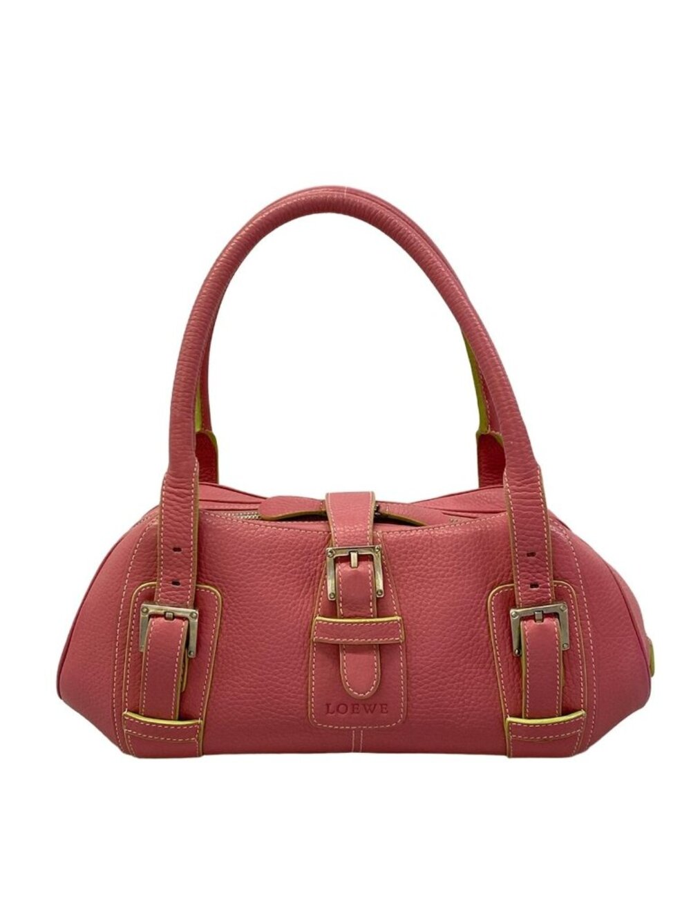 Loewe Handbag Senda Pink Leather